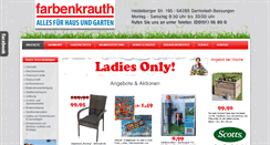 Desktop Screenshot of farbenkrauth.de